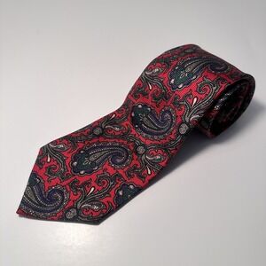 Polo Ralph Lauren 100% Silk Neck Tie Made in the USA Length 56" Width 3.5"